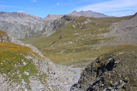 Descente vers le Grand Vallon