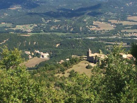 La Chapelle vue du sommet