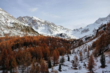 Dans le vallon sous le Col Tronchet