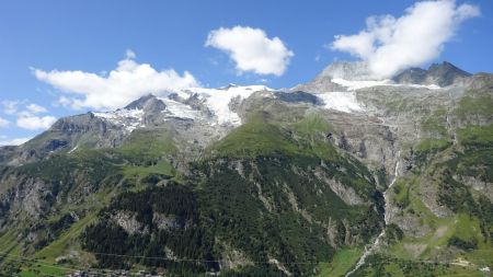 Mont Pourri (depuis le parking).