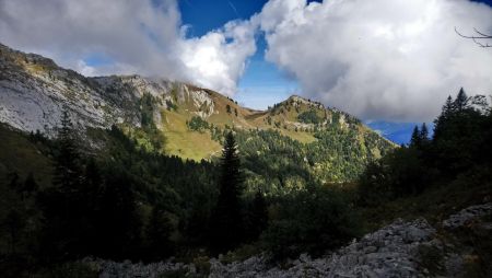 Vue sur le Planay et le Rosay