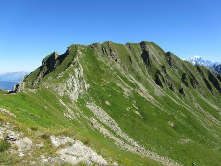 Les crêtes du Cret du Rey.