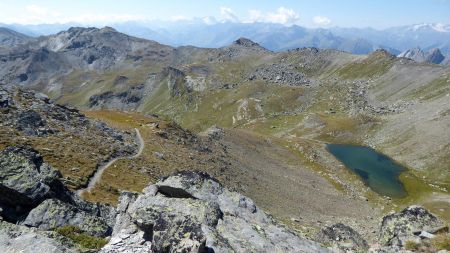 Retour, lac de la Masse