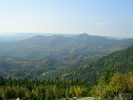 Vue depuis le rocher de Mutzig