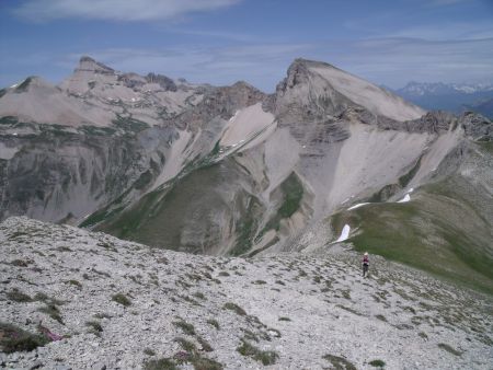 Bientôt au col point IGN 2239m