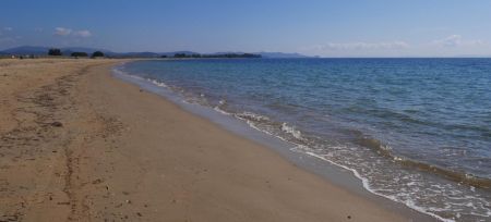 La belle plage de Pentagone