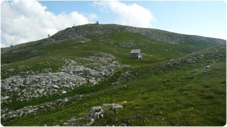 Cabane et Sommet de Montaveilla.