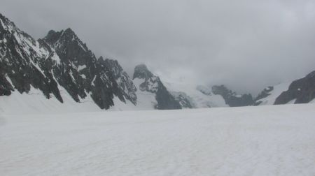 Sur le glacier Blanc.