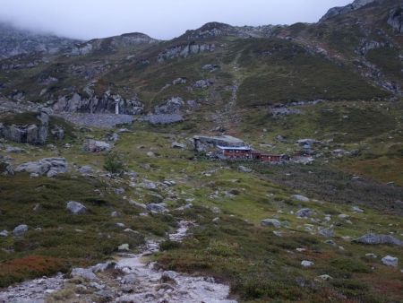 Le refuge de la Pierre à Bérard.