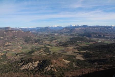 La vallée du Buëch.