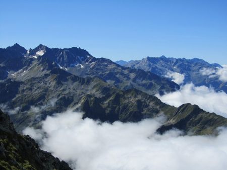 La brume en train de monter.