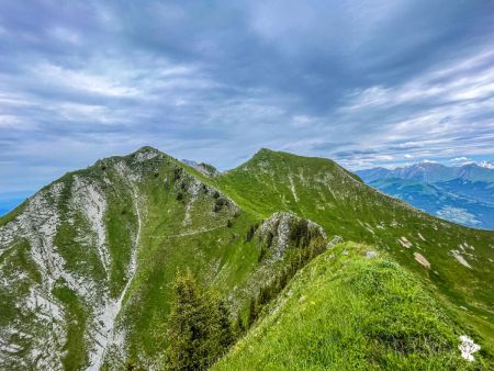 Sommet de Bonverday (vue Nord)