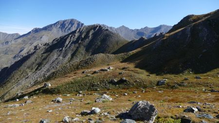 En face le Grand Queyras que l’on a sous les yeux pratiquement pendant toute la balade.