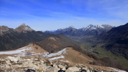 Vue sur les Bauges