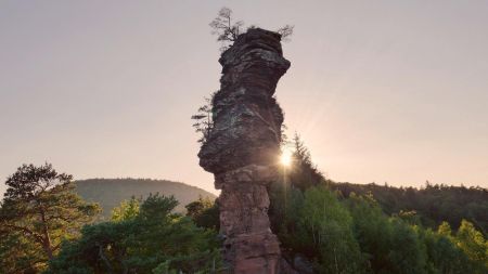 Theoturm, l’un des 2 piliers de Lämmerfelsen.