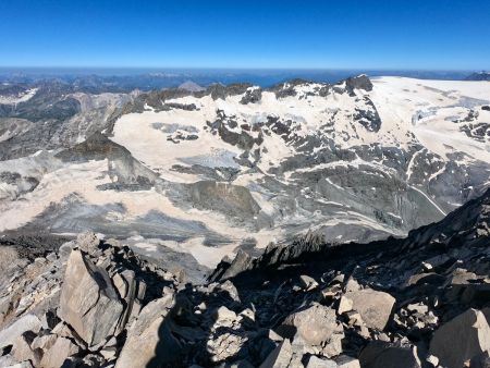 Vers les glaciers de la Vanoise.