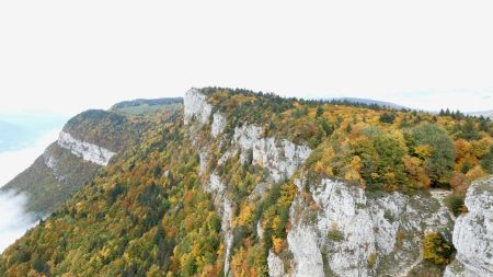 Vue de la Croix du Nivolet.