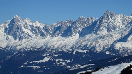 Massif du Mont Blanc.