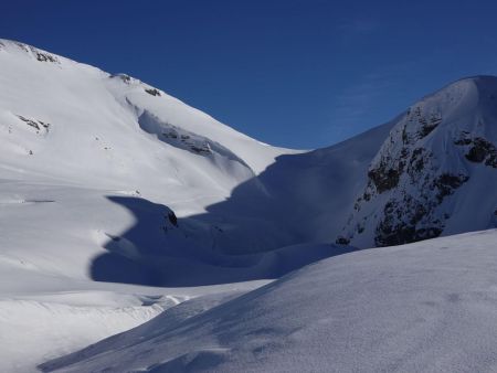 En direction du col du Colonney...