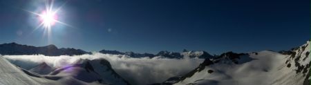 Panorama sur la Maurienne.