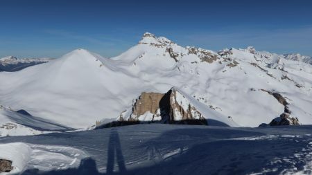 Belle vue du sommet du Rocher Rond.