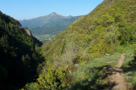 Dans les Gorges de Vallauris, avec Toussière dans le rétro