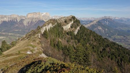 Sur la crête du Platary.