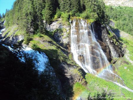 Cascade de la Sauffaz et de la Pleureuse