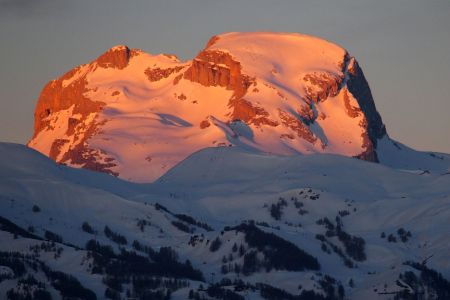 Lever de soleil sur la Grande Séolane