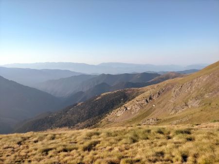 Vue du Pic de la Bassera (vers le sud - sud est)