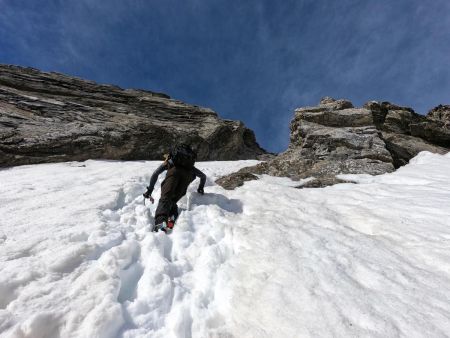 Départ du couloir Nord-Est.