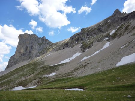 Roche Courbe et Tête de Plate Longue.