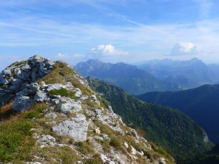 Vue du sommet : Tournette, Mont Charvin, Aravis