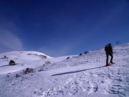 Direction la crête