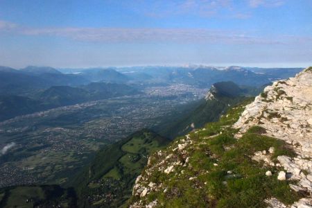 Vue sur Grenoble