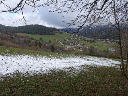 Les Granges : retour sur Corrençon