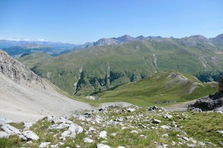 Descente du col de Prafauchier