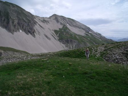 De la Crête du Vallon, la Rama et l’arête d’accès