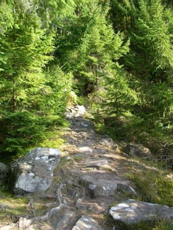 En montant à la Porte de Pierre