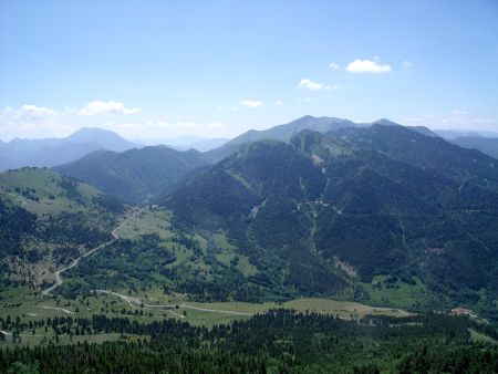 Vue sur le Col de Grimone