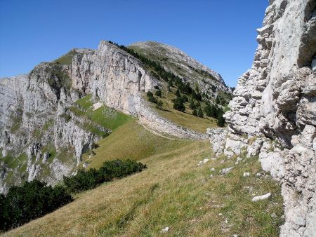 Pas de la Balme, Rochers de la Balme et Tête des Chaudières