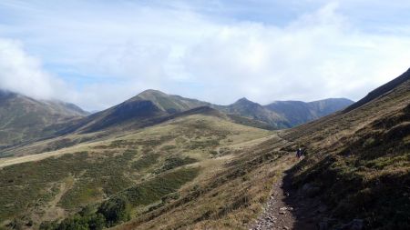 Vers le Puy Griou, vue arrière