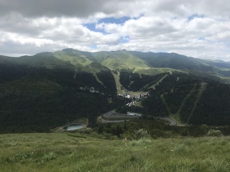 Station de Super Lioran sous Plomb du Cantal