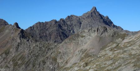 La belle aiguille de Colle Blanche