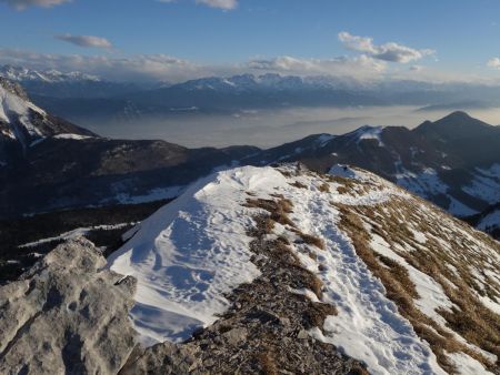 Sur la crête...