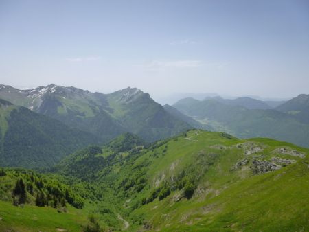 Descente vers le Plan de la Limace.