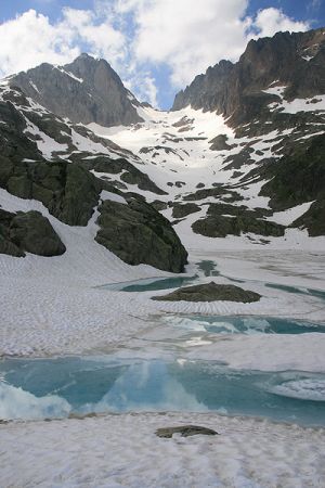 Lac Blanc et col des Dards