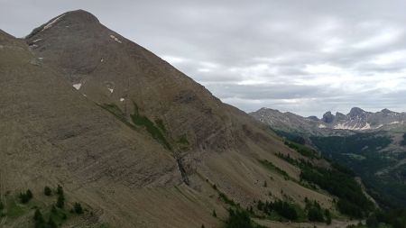 Antécime ouest du Pelat et les tours du lac d’Allos