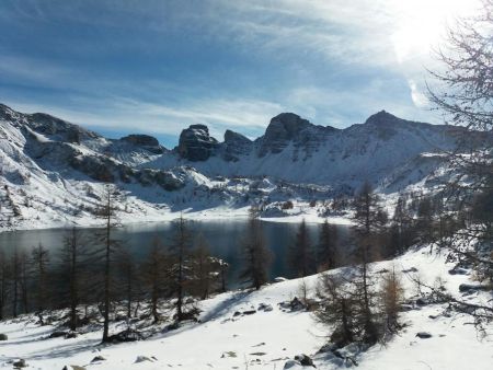 Le lac et ses tours.