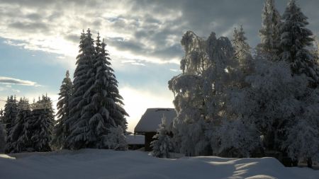 Départ du plateau sud.